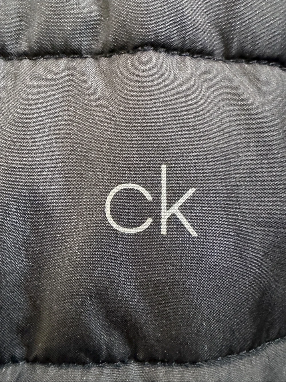 Calvin Klein Charcoal Quilted Puffer Jacket 2/2